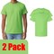 Gildan Unisex Ultra Cotton Crewneck T-Shirt, Craft Bundle Blank Tee for DIY Printing, Lime, (S-5XL)